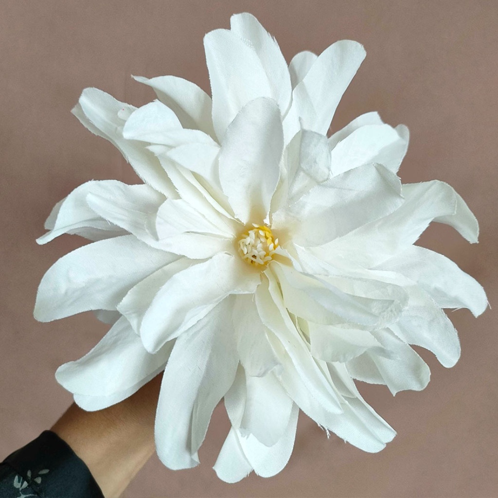 Artificial Flower 15cm Jumbo Semi cactus Dahlias Bunga Cabang Palsu Plastik Buket Rumah