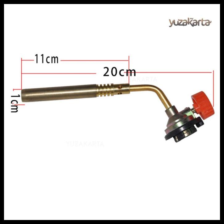 Kepala Adapter Gas Butane Torch Bbq Soldering Flame Gun Torch Jet