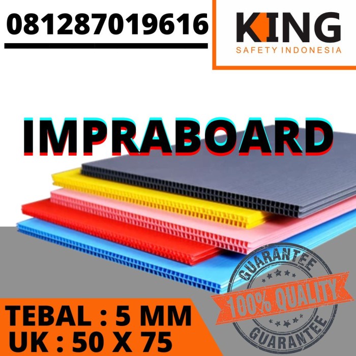 

Impr Impraboard Infraboard Corrugated Board 5Mm 50 X 75Cm