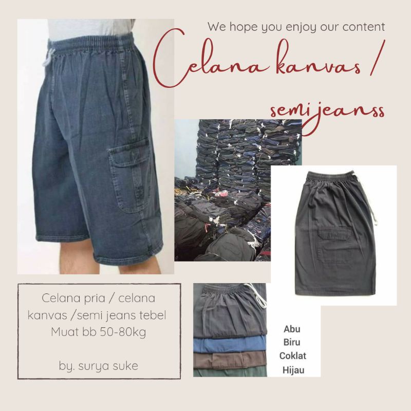 Celana kanvas // cod celana kanvas cowok // celana pria // celana jeans pria// celana cowok