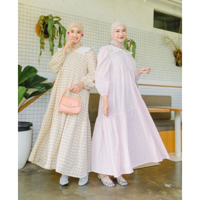 Hava Gingham by Haidee Orlin | Abaya | Gamis | Dress