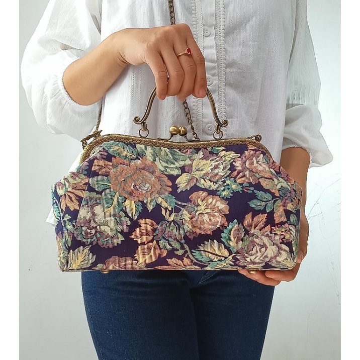 Tas Behel Bunga / Tas Handbag / Tas Behel Besar