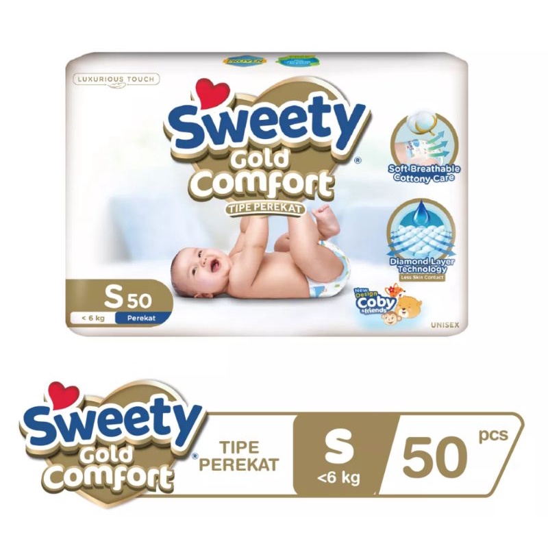 SWEETY GOLD COMFORT PEREKAT NBS 52 / S 50