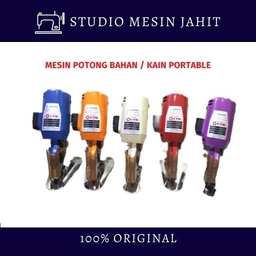 Mesin Potong Bahan Kain KM OCTA/KAESAR RS-100/RS 100 Portable Oktagonal