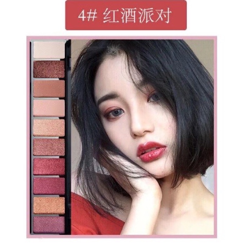 LAMEILA Fashion Matte Eyeshadow Pallet Makeup 10 warna tahan lama