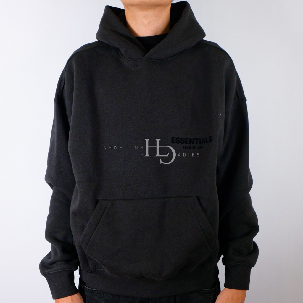 FOG Essentials SS22 Big Logo Hoodie Black 100% Original