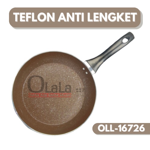 ( OJE ) TEFLON PENGGORENGAN SERBANGUNA ANTI LENGKET TM-167(26CM) / TM-167(28CM)