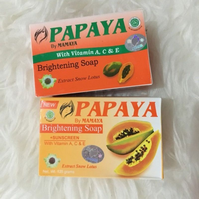 BRIGHTENING SOAP PAPAYA BY MAMAYA