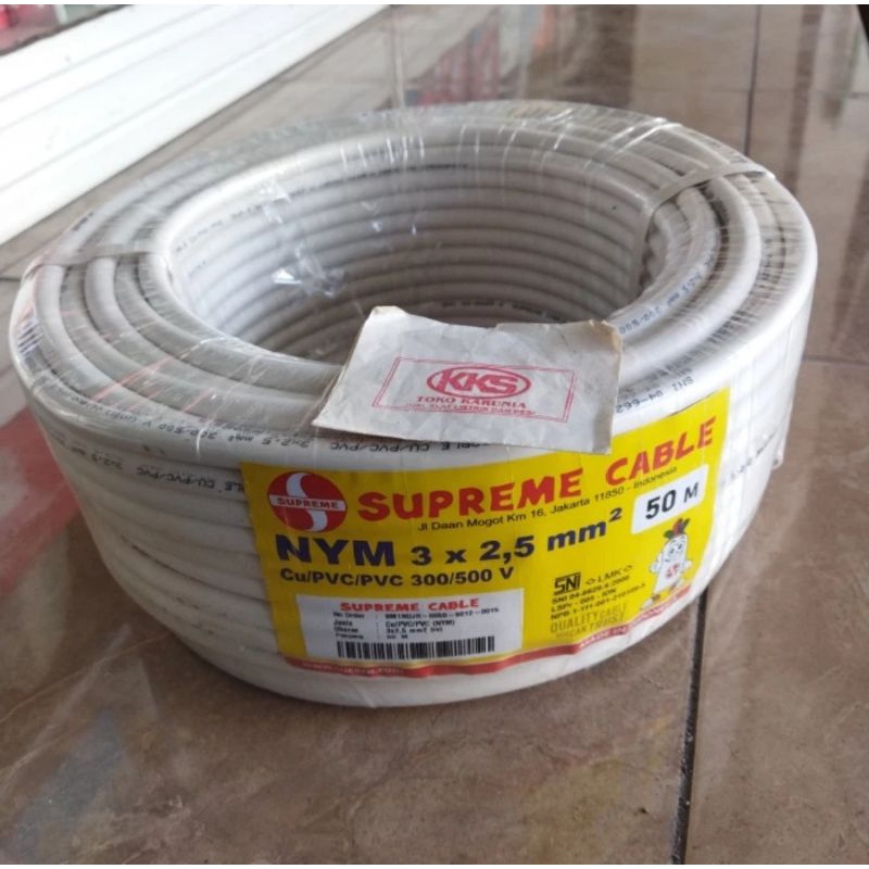 Kabel Supreme NYM 3x2.5 50 M