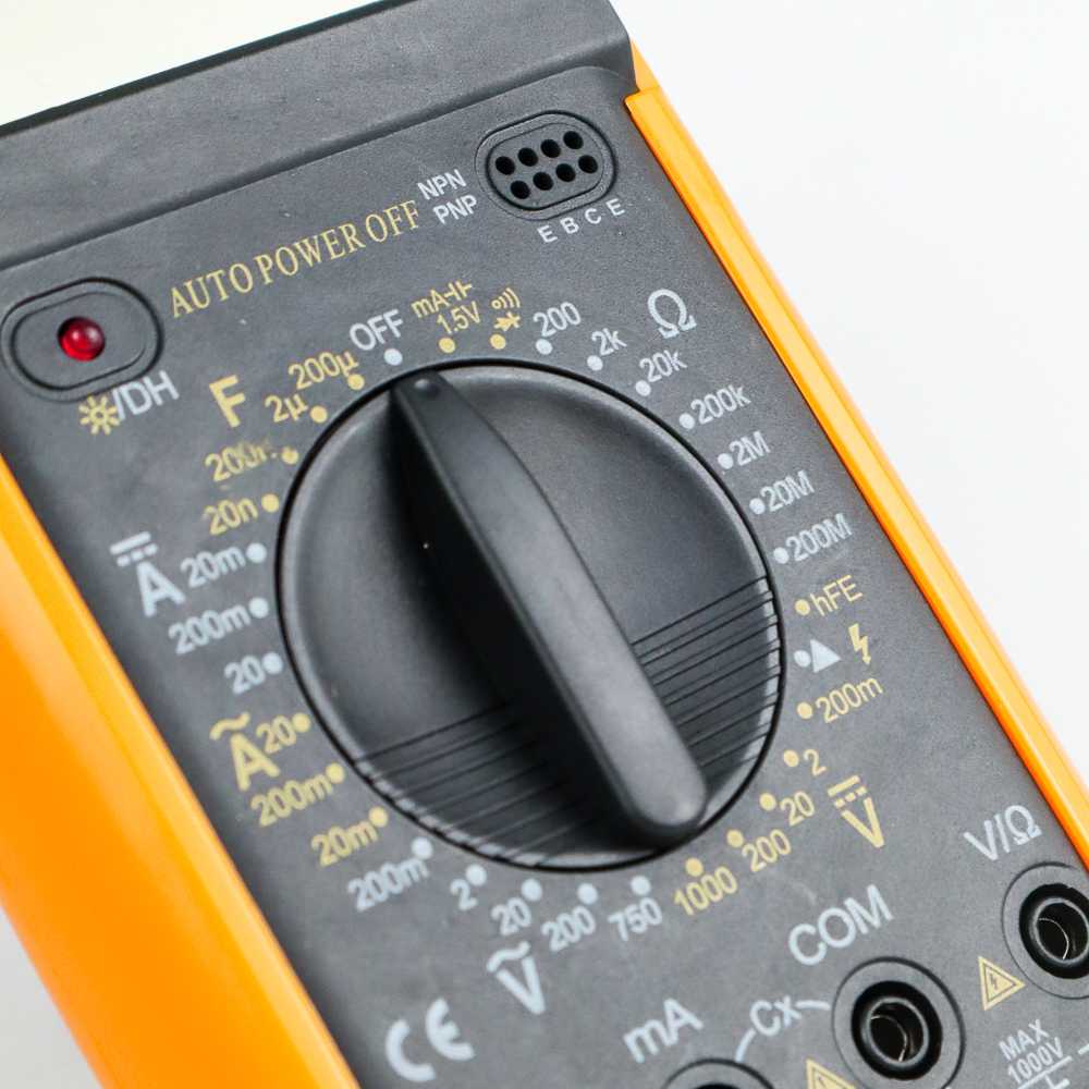 Multimeter Digital - DT 9205A Multitester Buzzer Elektik Avometer Digital Layar Jumbo Siap Pakai