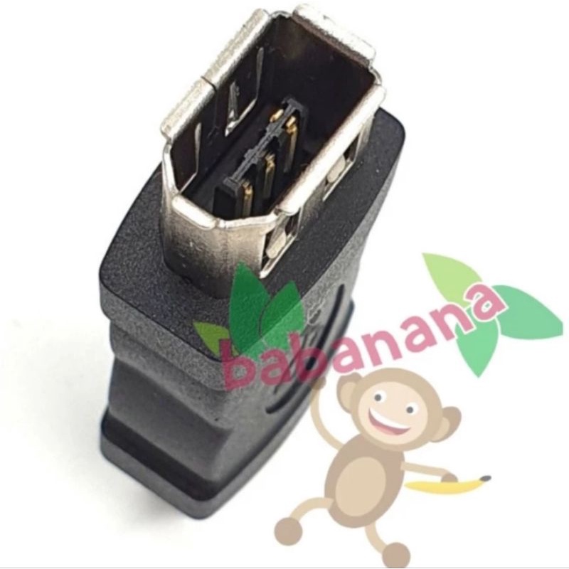 Usb male to firewire 6 pin female camera pc adapter konektor adaptor