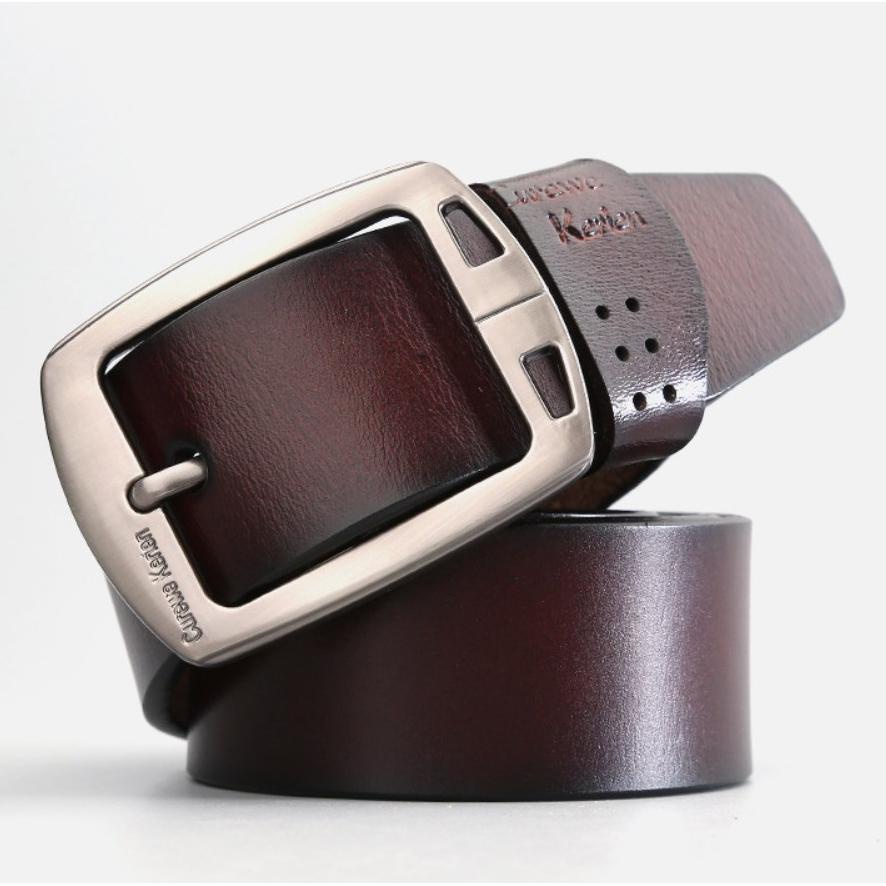 (Ready COD) Ikat Pinggang Kulit Asli Impor Curewe Kerien C99 Belt Ban Gasper Sabuk Branded