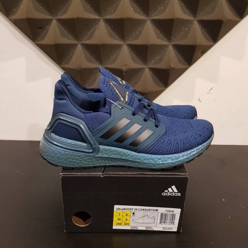 ADIDAS ULTRABOOST 20 DASH GREY ORANGE/ORIGINAL BNIB