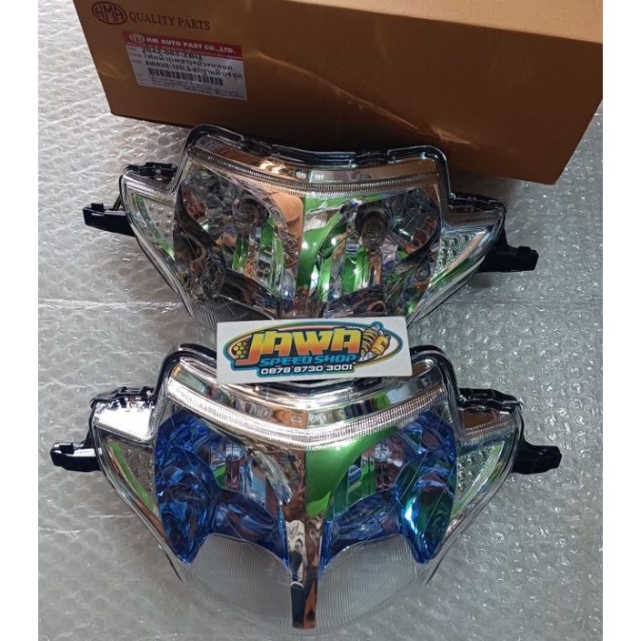 Reflektor lampu wave supra 125 HMA thailand