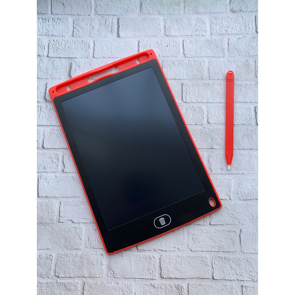 LCD Writing Tablet 8.5&quot; Eye Care Display Screen Lock Function Papan Tulis Anak/Dewasa