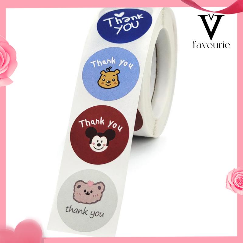 

COD1 Roll 500 PCS Sticker Label Makanan Tulisan Thank You For Your Order Stiker Packing Stiker Terimakasih-FA