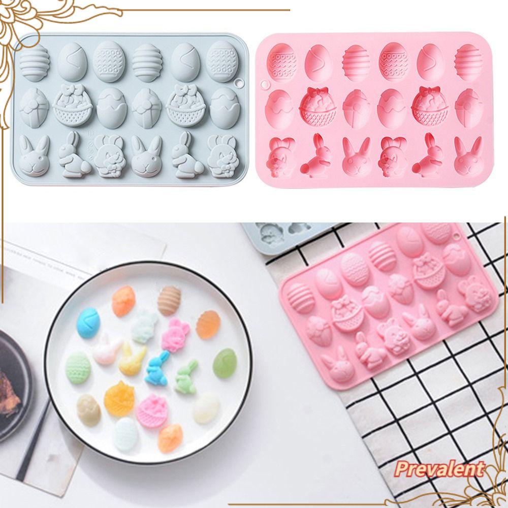 Preva Easter Cetakan Silikon DIY Dekorasi Liburan Baking Pan 18rongga