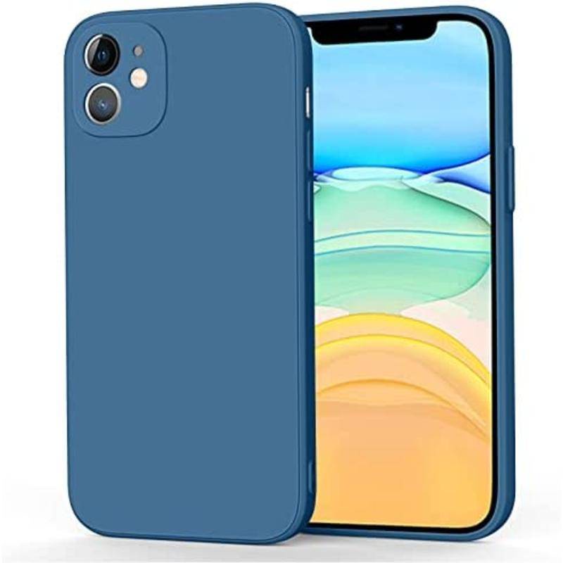 IPHONE Untuk iPhone11 1.12 13 14 Pro Max Plus Cases Penutup Bumper Silikon Cair Tahan Guncangan Dengan Lapisan Microfiber Untuk iPhone11