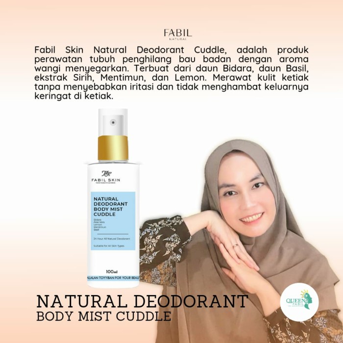 DEODORANT SPRAY CUDDLE FABIL ANTI BAU WANGI PARFUM BAYI