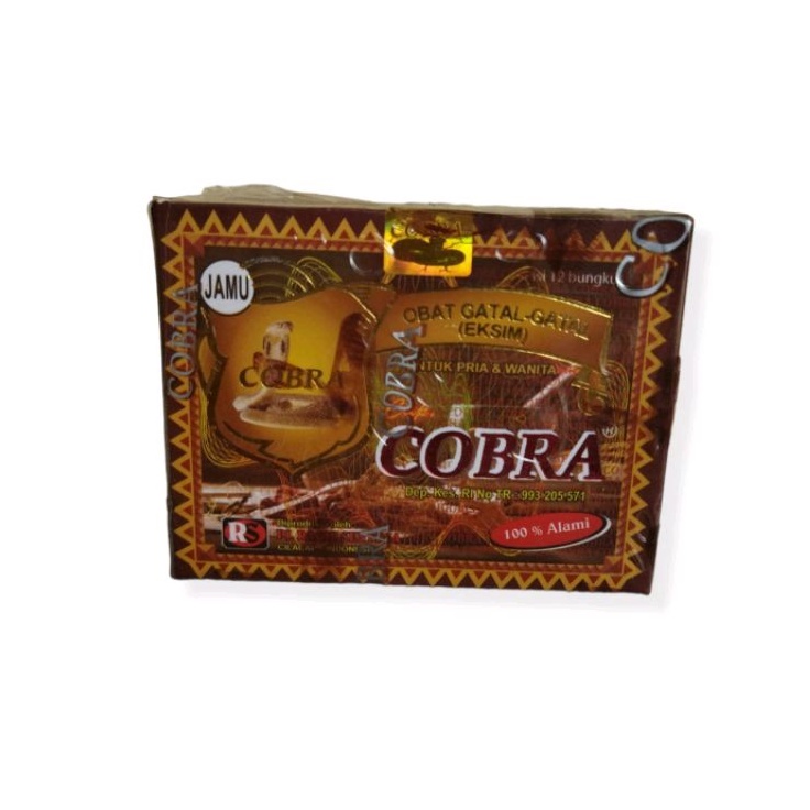 

Jamu Cobra Untuk Eksim/Gatal-Gatal kemasan baru