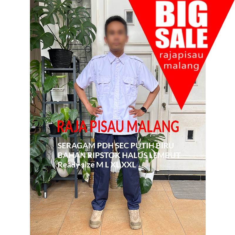 RPM Baju PDH satpam / seragam security PDH bordir kemeja celana satpam