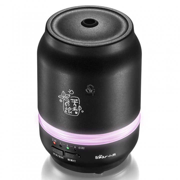 AKN88 - JSQ-D02A1 Humidifier Essential Oil Diffuser Purifier LED Light 200ml