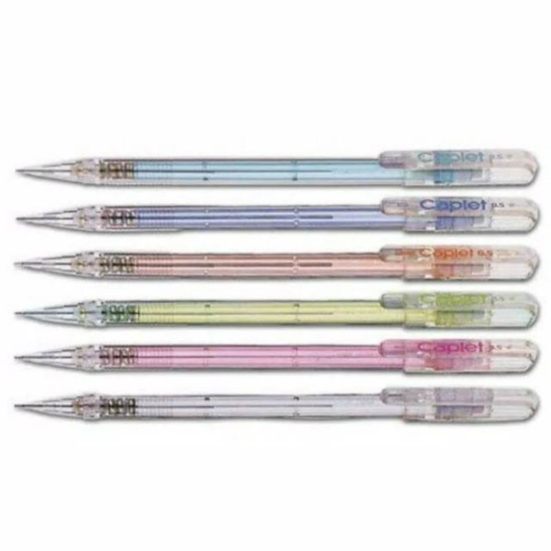 Pensil Mekanik Pentel Caplet Warna Random 0.5mm