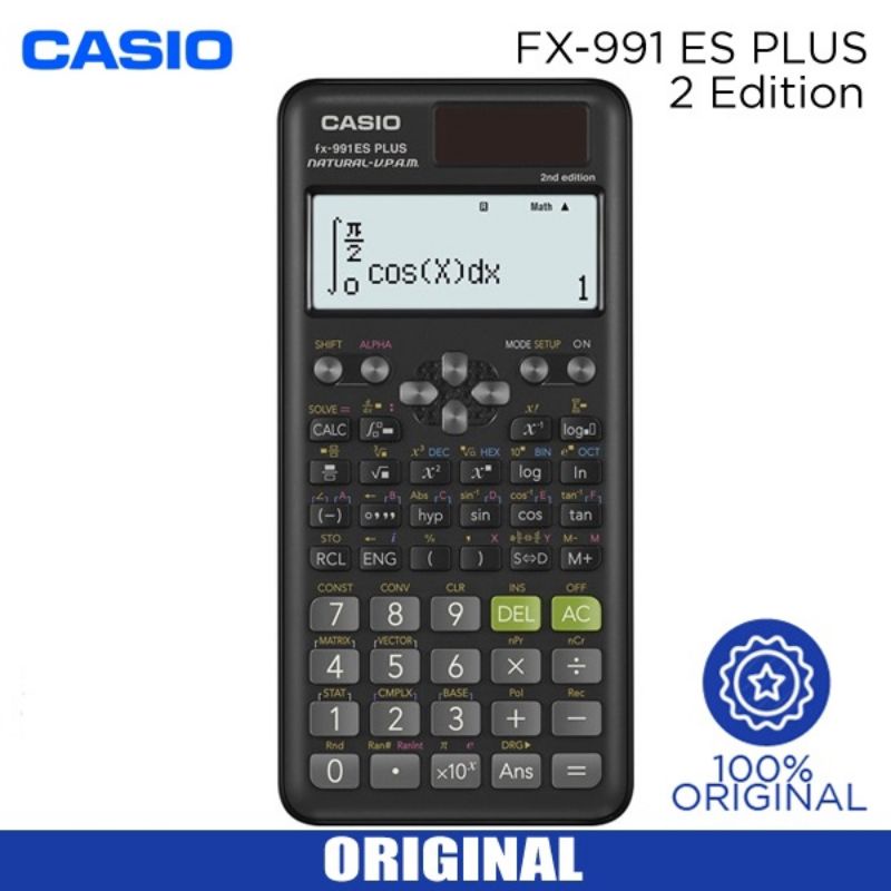 

CASIO KALKULATOR SCIENTIFIC FX 991 ES PLUS 2ND EDITION