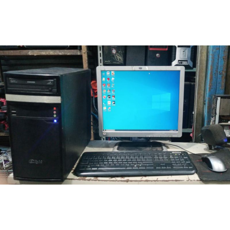 Komputer Pc Core i3 Fullset Siap pakai. Ram 4GB hdd 500 Gb, Lcd 16-19 inch
