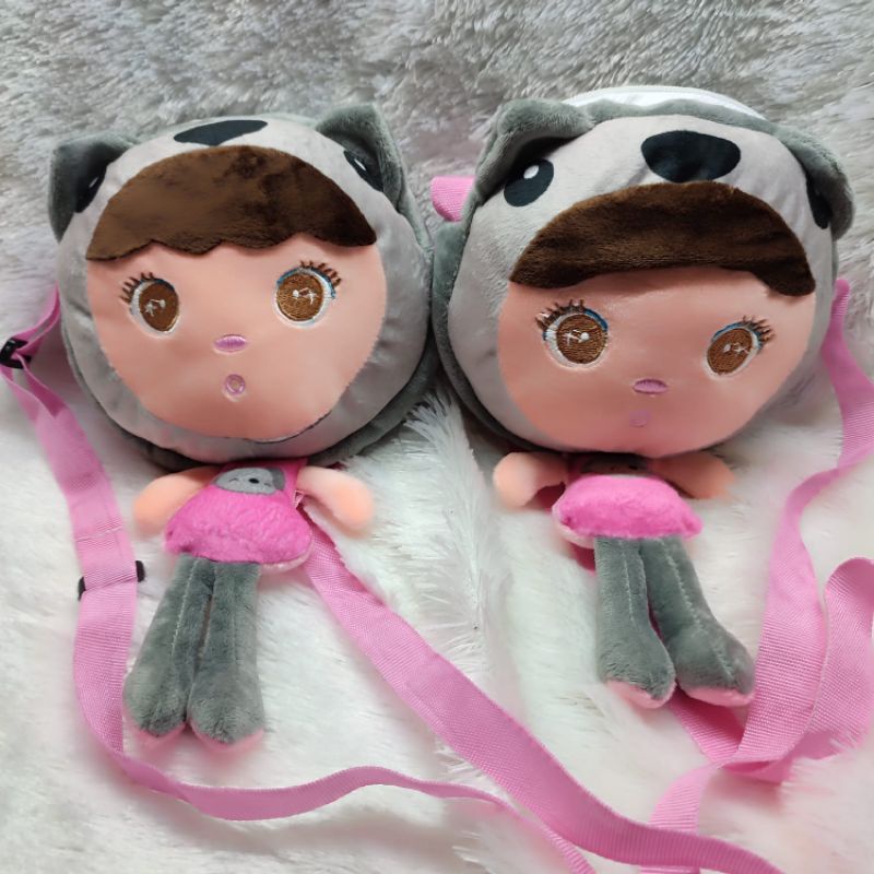 Boneka Tas selempang metoo angela lucu menggemaskan high quality