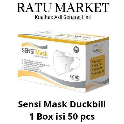 SENSI DUCKBILL ISI 50 MASKER SENSI