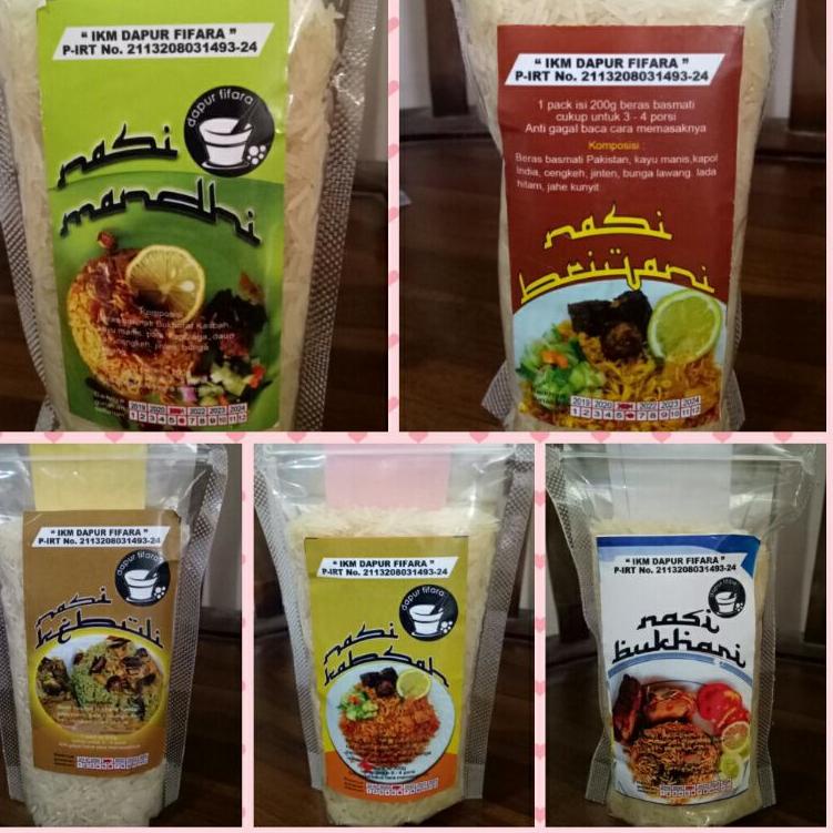 

[PRODUK RGIJ0] Nasi kebuli, briyani, mandhi,kabsah , dan bukhori instan 200 gr, buat 3-4 porsi 9G7