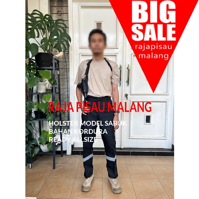 Holster Sarung Ketiak Double Asli Kulit SARUNG UNIT KETIAK