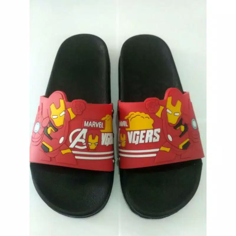 RS- Sendal karakter Avengers Ironman Size 31-35