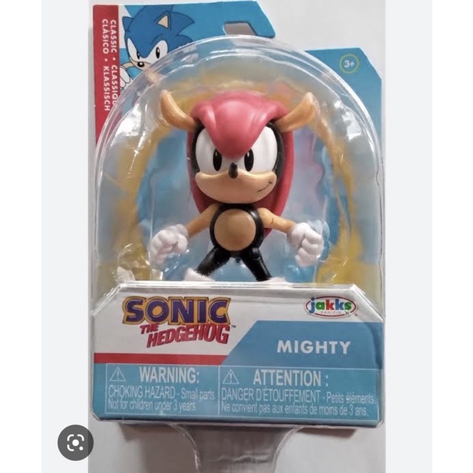 Sonic The Hedgehog Classic Mighty Figure 2.5"