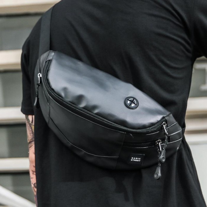 tas selempang pria  Tas Pria Slempang Taspria Selempang Taspriaselempang Tas cowok(B7I8) Polos Tas S