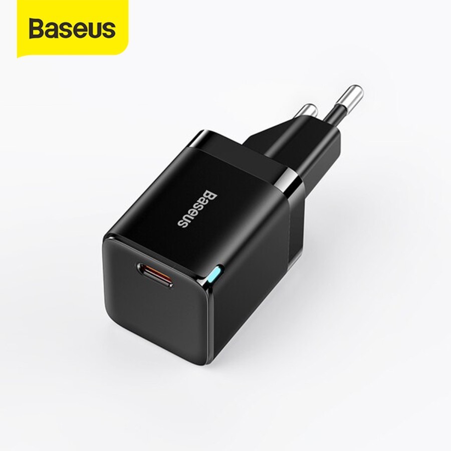 BASEUS GAN CHARGER 3 SMART FAST CHARGER 1C 30W EU