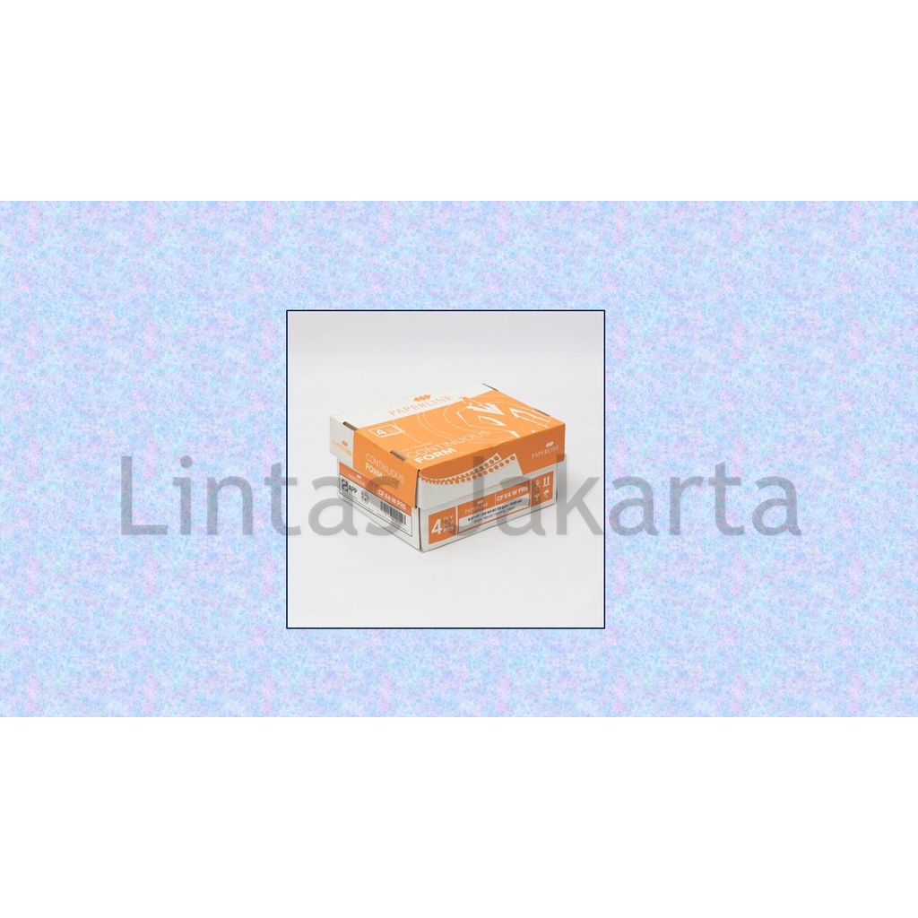 Continuous Form 9.5 inch x 11 inch 4 ply NCR merek Paperline