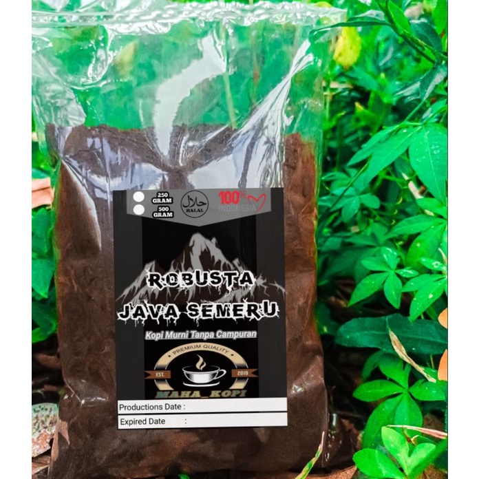 

Kopi Bubuk Robusta Asli Tanpa Campuran 250 gram