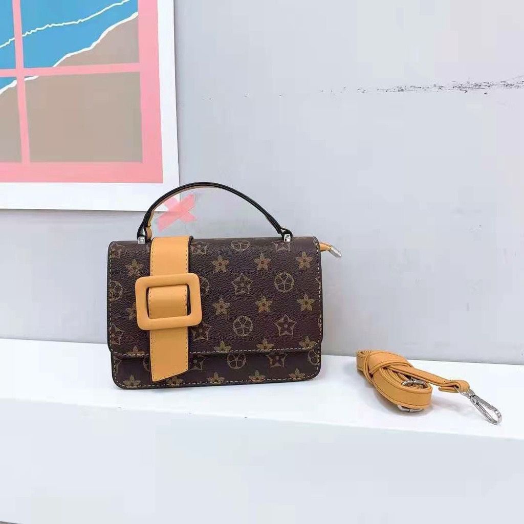 MV_Marvelouz MV804679 Tas SELEMPANG Wanita Motif Casual Kekinian Terbaru 1kg bisa 2 tas supplier tas import EL 4679 LT2141