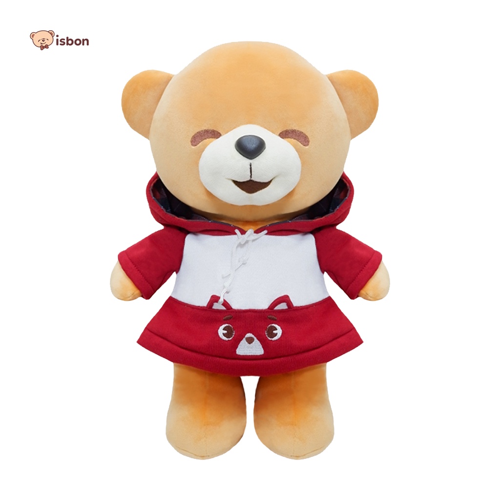 Boneka Beruang Boney Bear With Hoodie Fox Shark Toro Dino 40cm Bahan Premium Cocok Untuk Mainan Anak By Istana Boneka