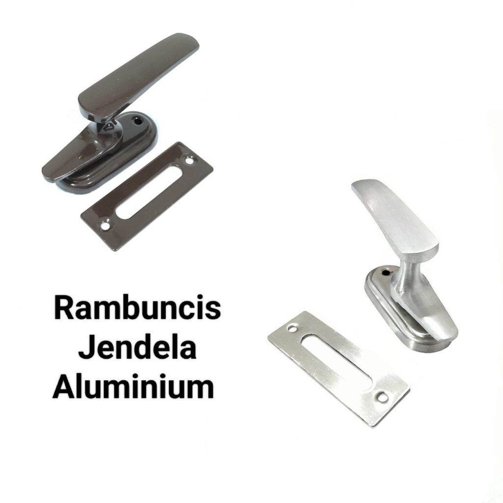 Rambuncis Jendela Aluminium / Grendel Panolet Pengunci Jendela