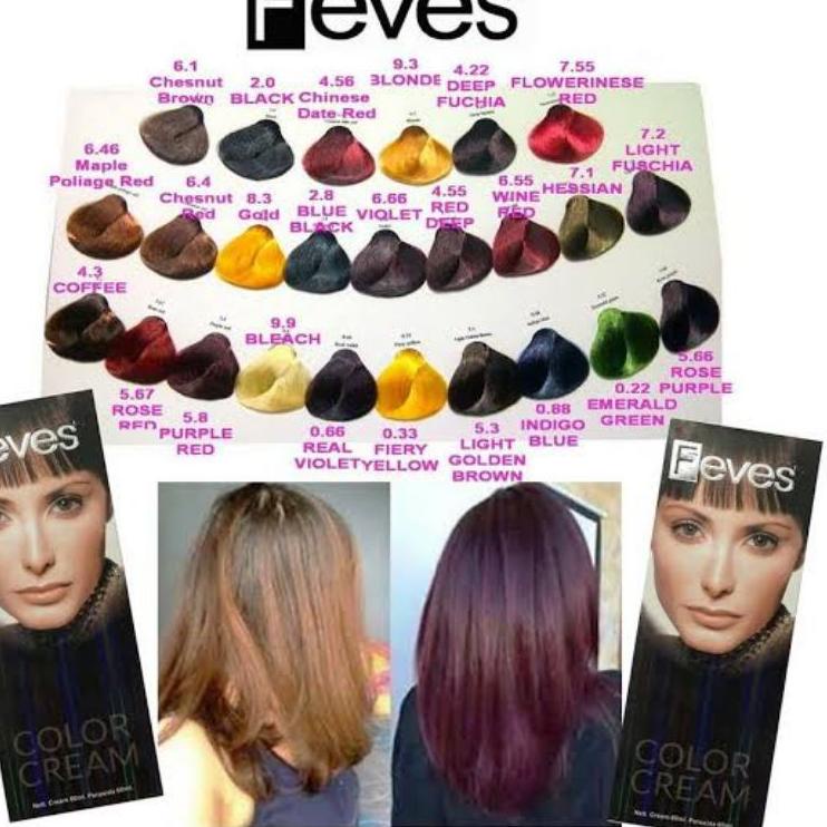 Terjangkau--Feves Hair Color 60ml