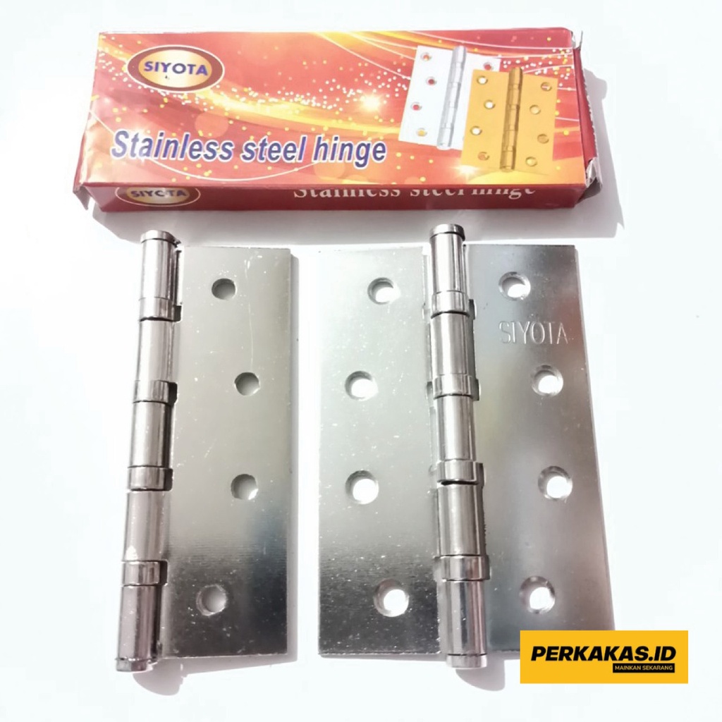 Engsel Pintu Jendela Lemari Stainless Stell 3-4 Inch SIYOTA