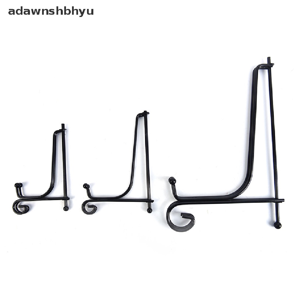 Adawnshbhyu Art Iron Display Stand Penyangga Holder Untuk Plat Foto Bingkai Foto ID