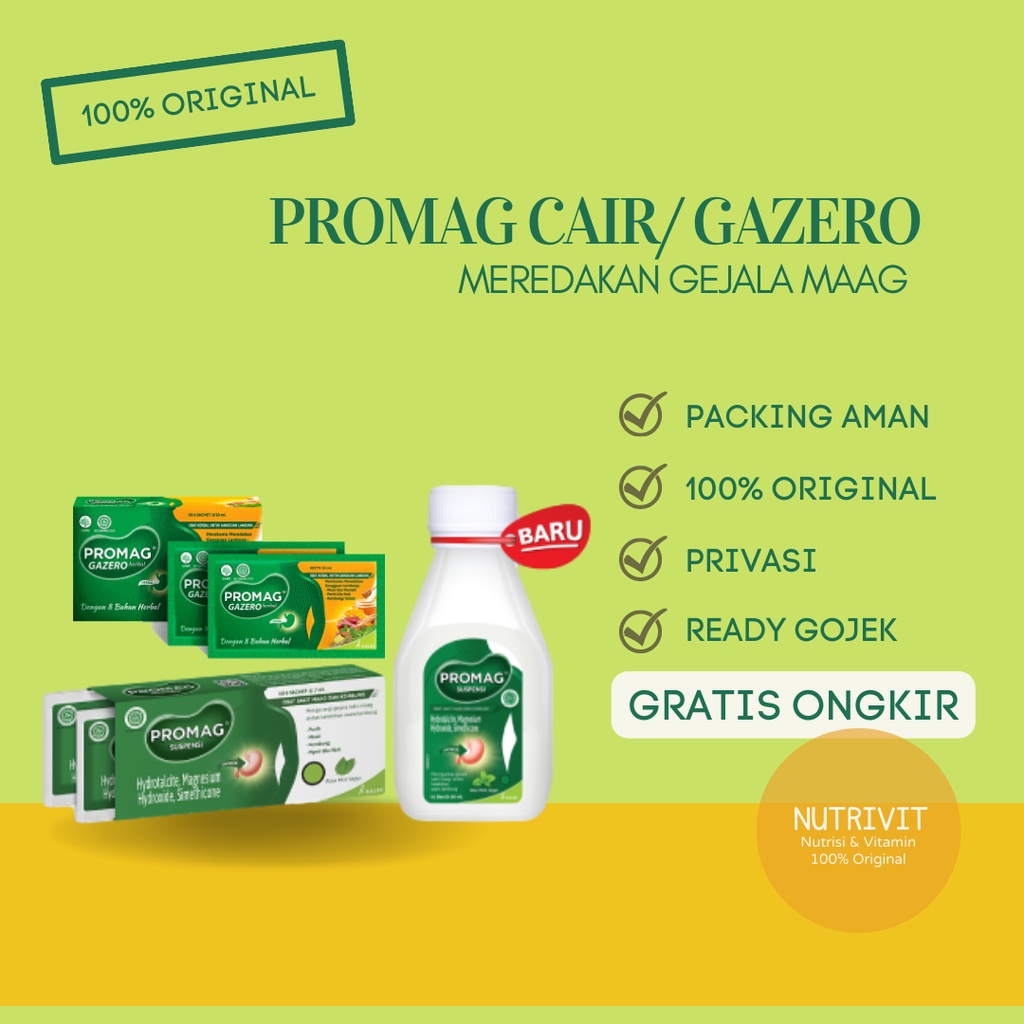 PROMAG GAZERO / PROMAG CAIR / OBAT KEMBUNG