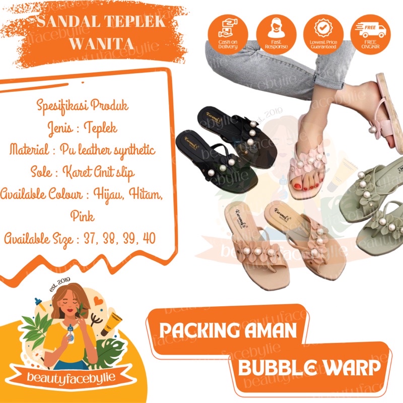 SANDAL TEPLEK WANITA