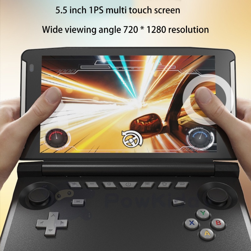 Zzz Konsol Game Genggam Konsol Game Portable 5.5inch Layar IPS Gigi Biru5