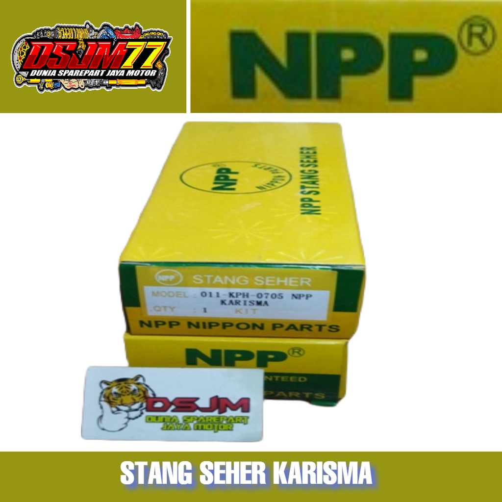 STANG SEHER KARISMA / SUPRA X 125 NPP CON ROD KARISMA NPP