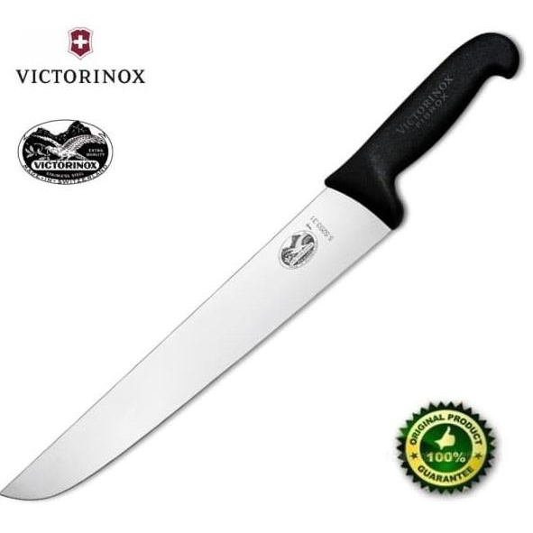 Butcher knife pisau sembelih victorinox 31 cm original 5.5203.31